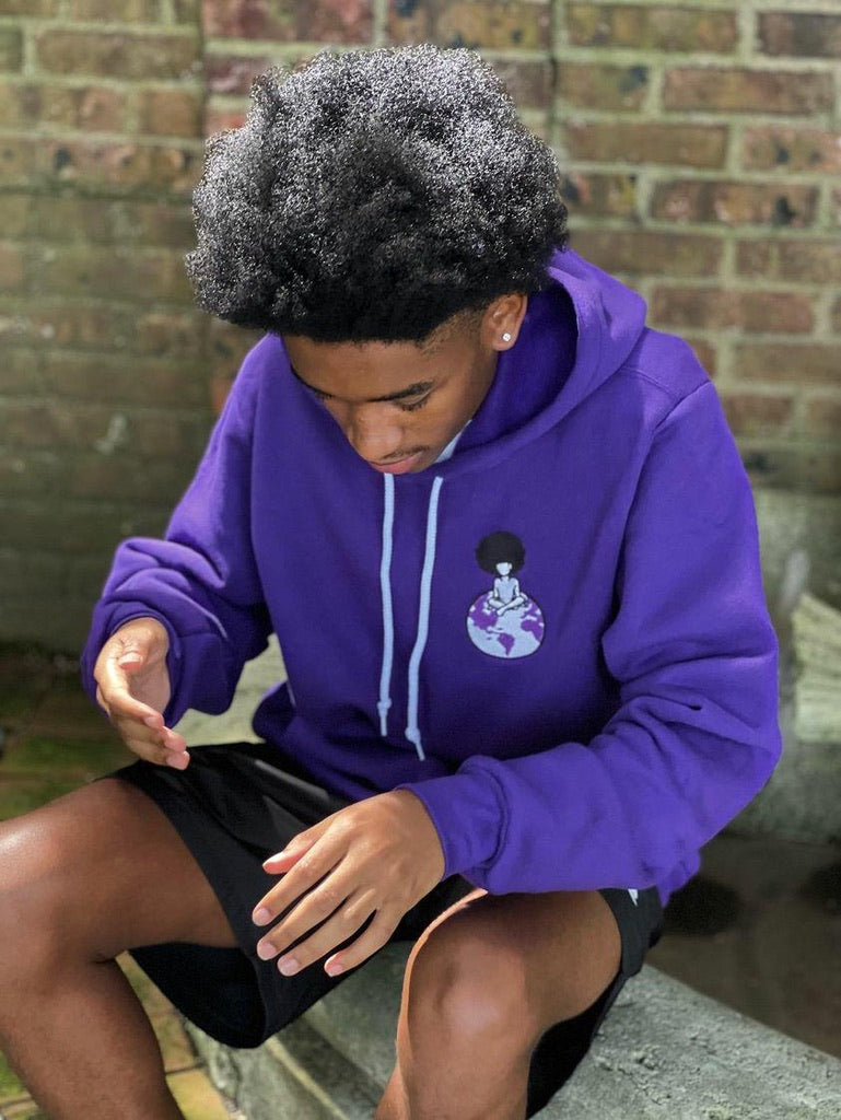 Purple Earth Hoodie